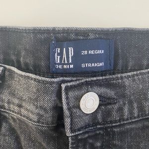 Gap Jean straight leg high rise 28W 26L